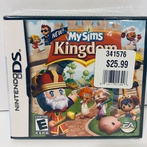 My Sims Kingdom Video Game Nintendo DS DSi DS Lite Factory Sealed New